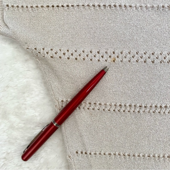 TORRID Tan Dolman Shimmer Pullover - Picture 11 of 11